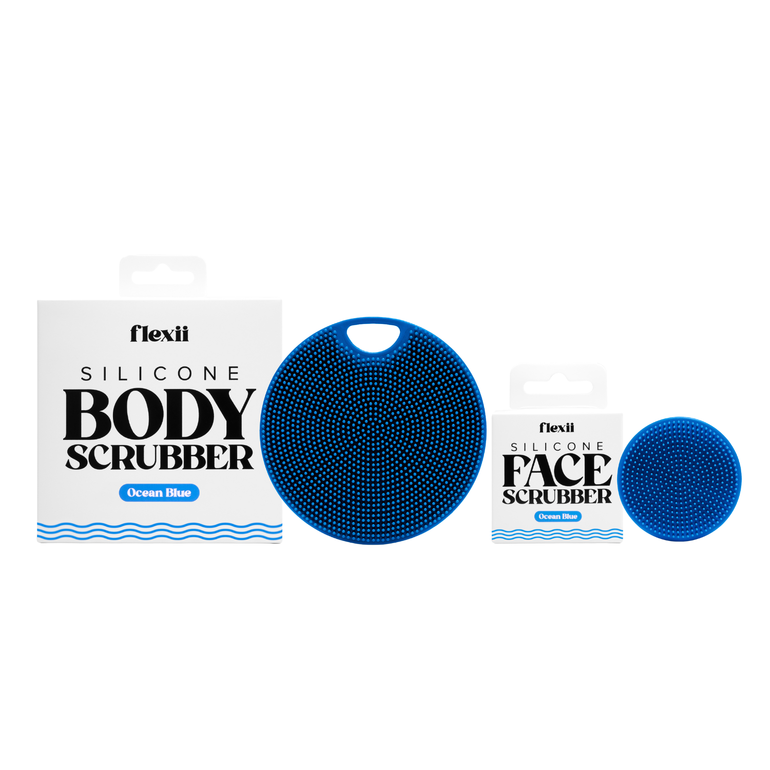 Body & Face Scrubber Set - flexii
