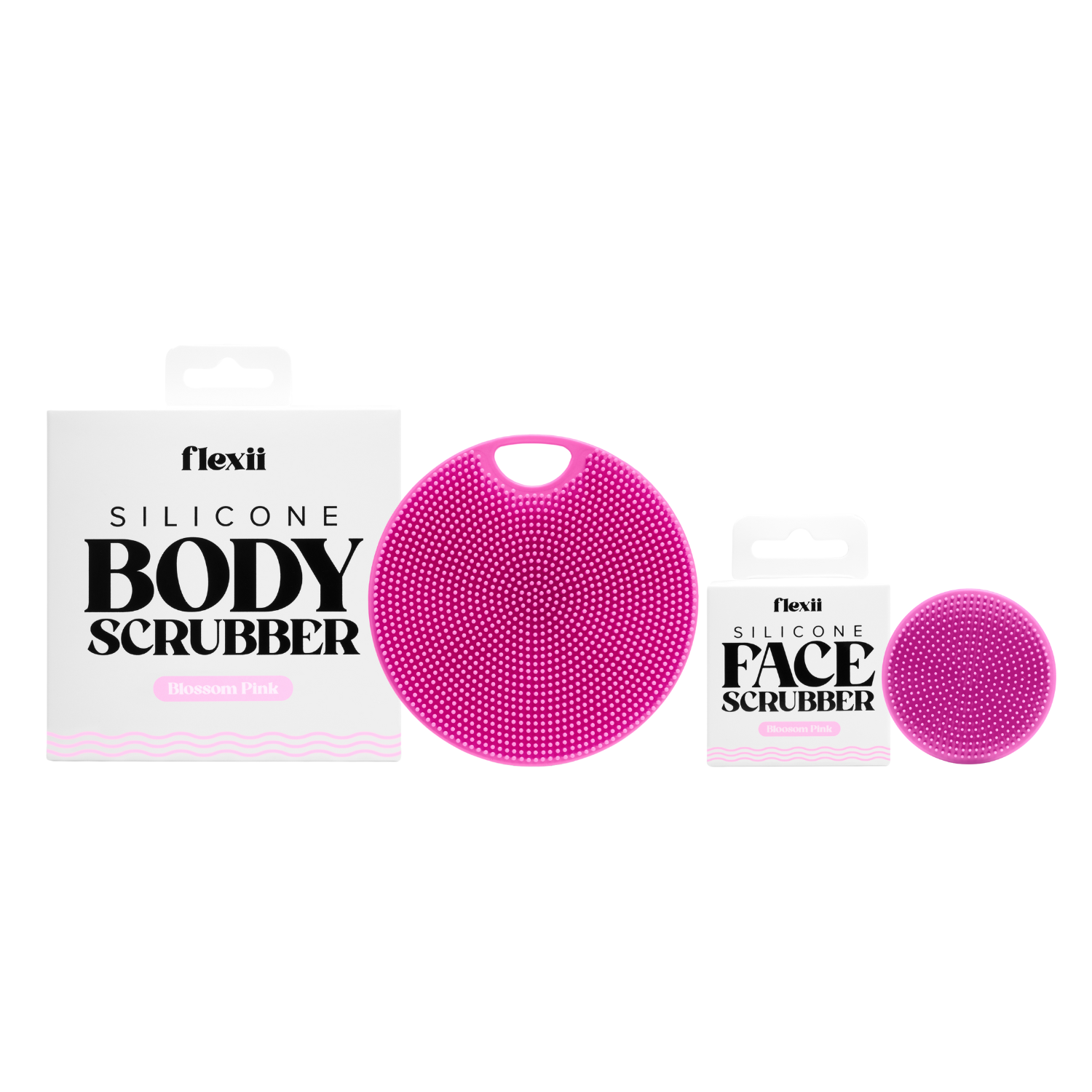 Body & Face Scrubber Set - flexii
